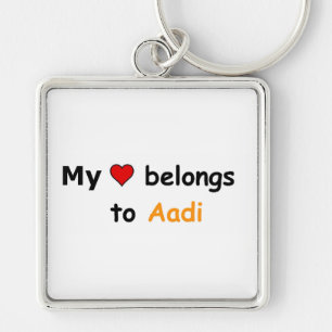 Mijn hart is van Aadi Sleutelhanger