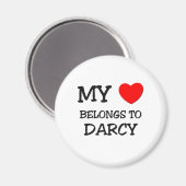 Mijn hart is van DARCY Magneet (Voorkant / Achterkant)