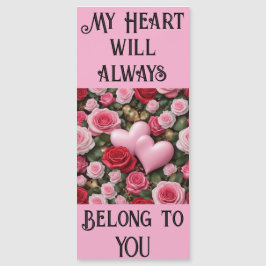 Mijn hart is van jou.