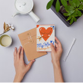 Mijn hart is van jou feestdagenkaart