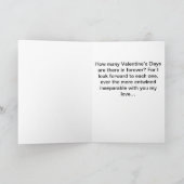 Mijn hart is van jou Foto Valentijnsdag  Kaart (Binnen)