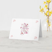 *** MIJN HART IS VAN JOU*** ONS JUBILEUM KAART (Gele Bloem)