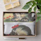 Mijn hart is van jou, Puppy Dog. Tissuepapier (Geschenk)