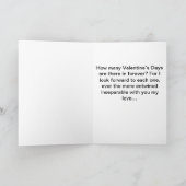 Mijn hart is van jou Valentijnsdag  Kaart (Binnen)