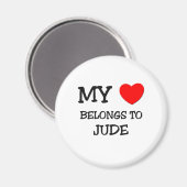 Mijn hart is van Jude Magneet (Voorkant / Achterkant)