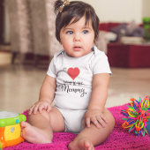 Mijn hart is van mammie Cute modern Romper