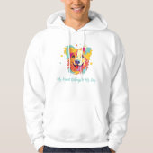 Mijn hart is van mijn hond hoodie (Voorkant)