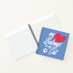 Mijn hart is van mijn Valentijn   Notitieboek