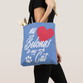 Mijn hart is van mijn Valentijn | Tote bag (Dichtbij)