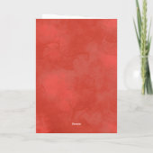 Mijn hart is vol liefde, Valentijn Kaart (Achterkant)