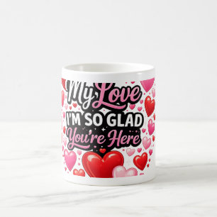 Mijn hart is voor altijd van jou Valentijnsliefde Koffiemok