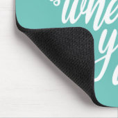 Mijn hart is waar je Valentijn bent | Mousepad Muismat (Hoek)