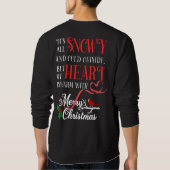 Mijn hart is warm trui (Achterkant)