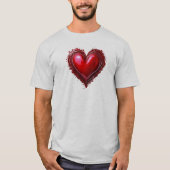 Mijn hart is weg. t-shirt (Voorkant)