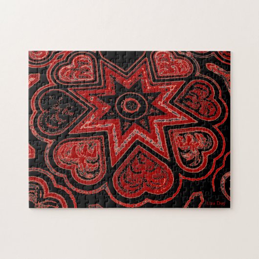 'Mijn hart' Jigzaag Puzzle Legpuzzel (Horizontaal)