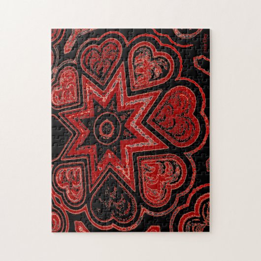 'Mijn hart' Jigzaag Puzzle Legpuzzel (Verticaal)