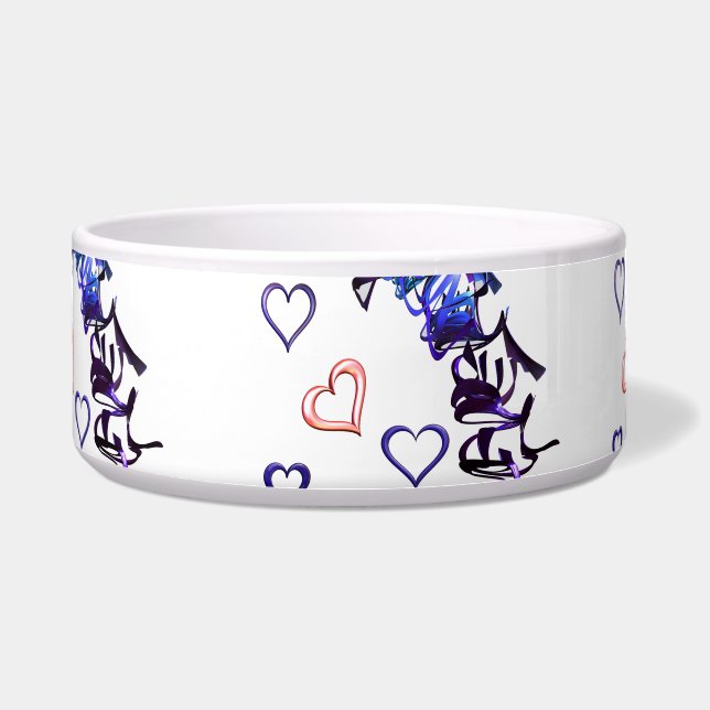 Mijn hart keramisch pakket loskoppelen voerbakje (Voorkant)