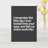 MIJN HART KLOPT SNELLER DOOR "JOU" KAART (Gele Bloem)