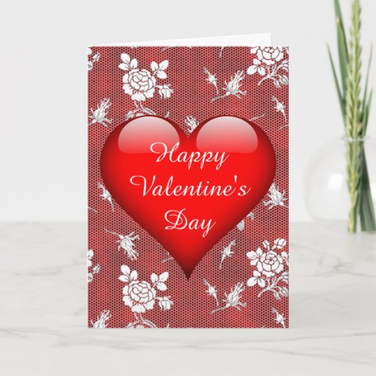 Mijn hart klopt voor jou Valentijn Kaart (Voorkant)