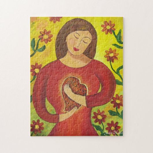 Mijn hart legpuzzel (Verticaal)