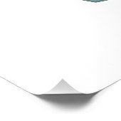 Mijn hart (liefde) Pie Poster (Hoek)