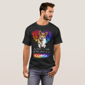 Mijn hart ligt bij de poten van een Corgi T-shirt (Voorkant volledig)