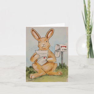 Mijn hart ligt bij je briefkaart