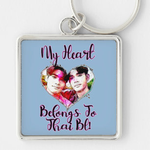 Mijn hart ligt bij Thai BL Sleutelhanger