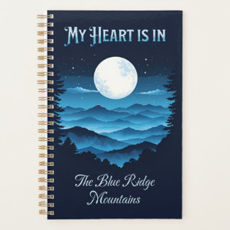 Mijn hart ligt in de Blue Ridge Mountains - Planne Planner