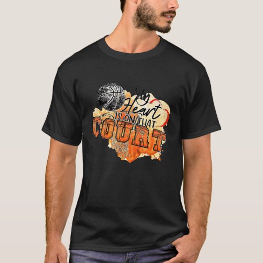 Mijn hart ligt op dat plein. t-shirt (Voorkant)