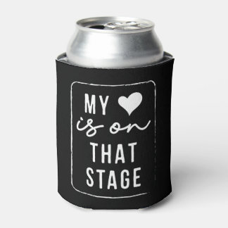Mijn hart ligt op dat podium Dans mama Retro Blikjeskoeler