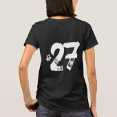 Mijn hart ligt op dat veld aangepaste softbal shir t-shirt (Achterkant)