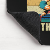 Mijn hart ligt op die mat worstelen mama 1 muismat (Hoek)