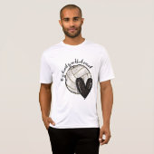 Mijn hart ligt op die volleyballuipaard. t-shirt (Voorkant volledig)