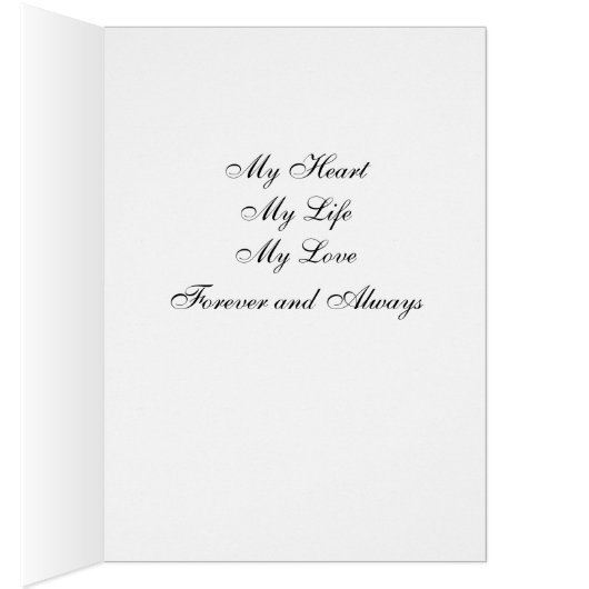 Mijn hart, mijn leven, mijn liefde op Valentijnsda (Binnen (Rechts))