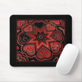'Mijn hart' Mousepad Muismat (Met muis)
