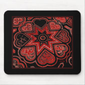 'Mijn hart' Mousepad Muismat (Voorkant)