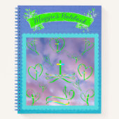 Mijn hart Notitieboek kruisen (Voorkant)