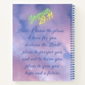 Mijn hart Notitieboek kruisen (Achterkant)