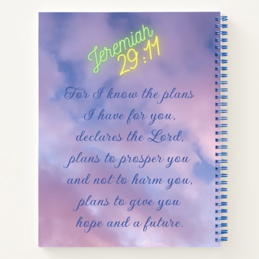 Mijn hart Notitieboek kruisen (Achterkant)