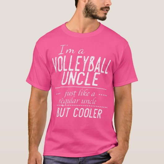 Mijn hart op dat hof Grappige moeder volleybal oom T-shirt (Voorkant)