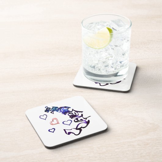 Mijn hart plastic Onderzetters loskoppelen (Rechterzijde)