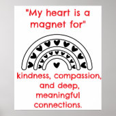 Mijn hart poster (Voorkant)