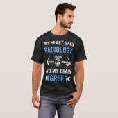 Mijn Hart Radiologie T-shirt (Voorkant volledig)