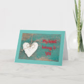 MIJN HART (& REST VAN MIJN LICHAAM) IS VAN **JOU** FEESTDAGEN KAART (Voorkant)