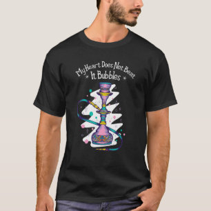 Mijn hart slaat het niet op de borst. t-shirt