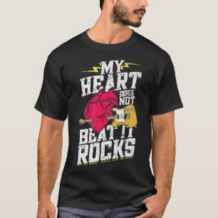 Mijn hart slaat het niet op het RocksElectronic Ro T-shirt