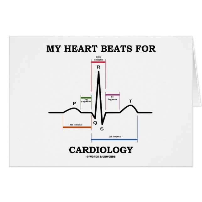 Mijn hart slaat om de cardiologie (Sinus Rhythm) (Voorkant Horizontaal)