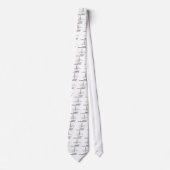 Mijn hart slaat om de cardiologie (Sinus Rhythm) Stropdas (Voorkant)