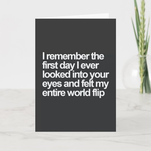 MIJN HART SLAAT OVER VANWEGE "JOU" KAART (Voorkant)